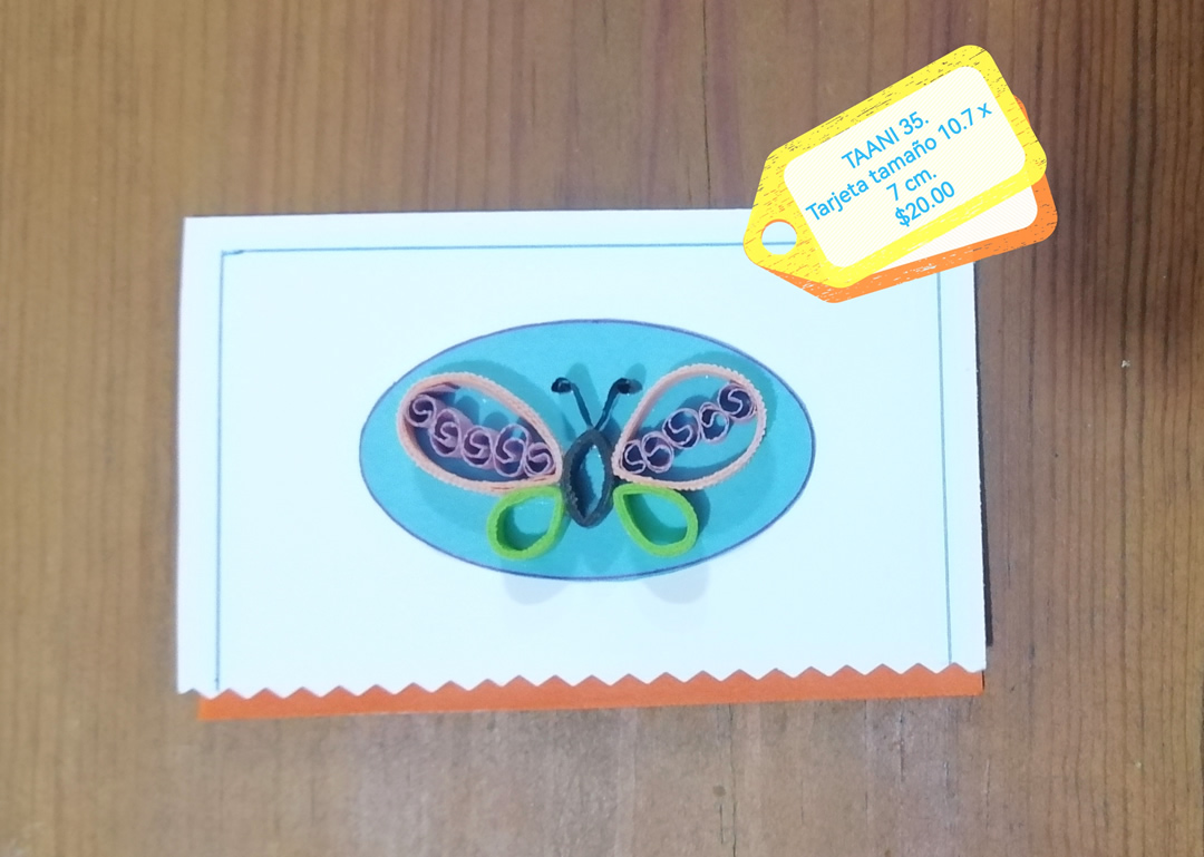 Tarjeta de animalito